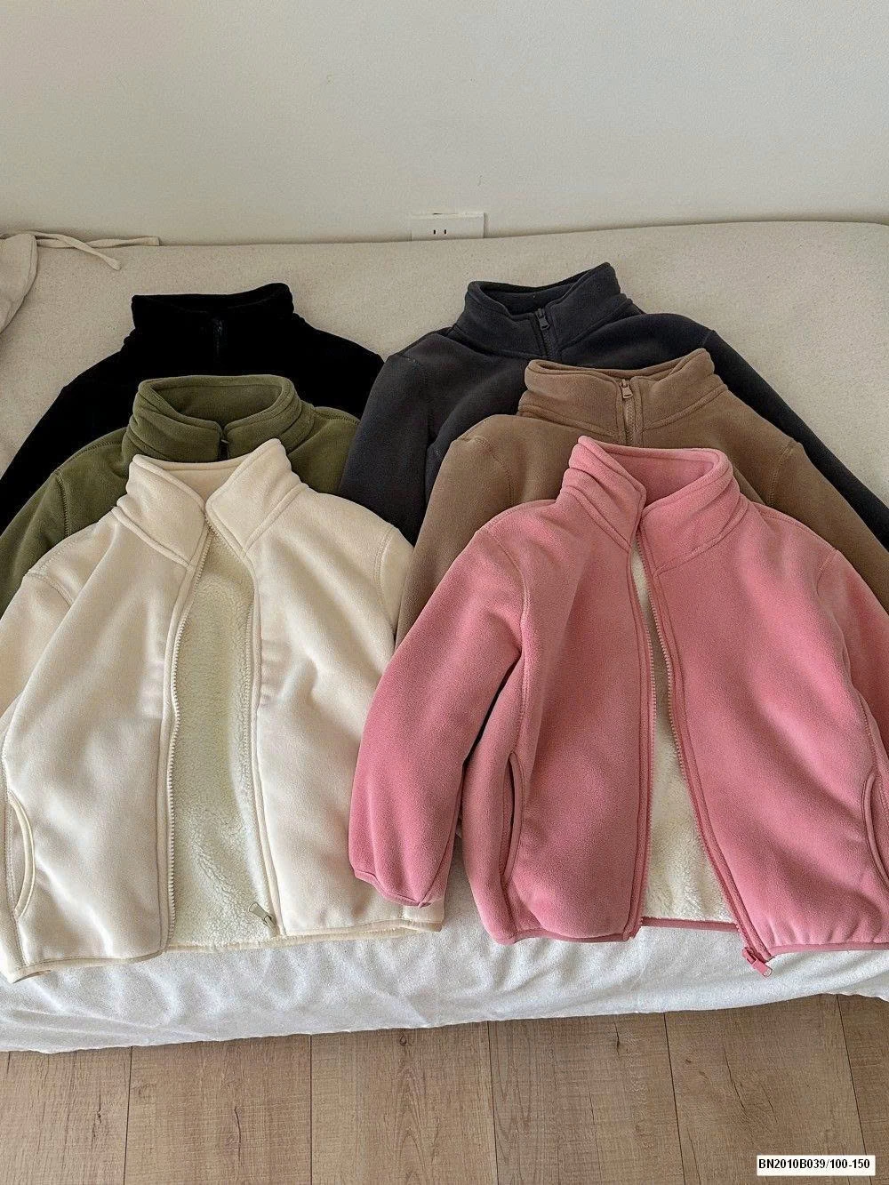 ÁO KHOÁC NỈ LÓT LÔNG CỪU