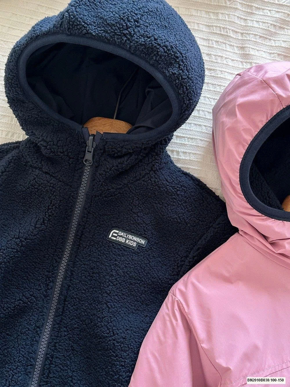 ÁO KHOÁC GIÓ LÓT LÔNG 2 MẶT