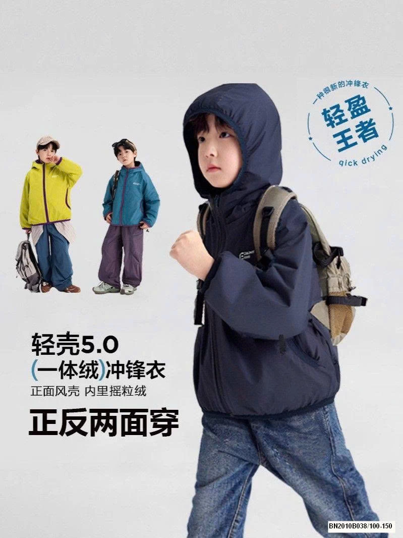 ÁO KHOÁC GIÓ LÓT LÔNG 2 MẶT