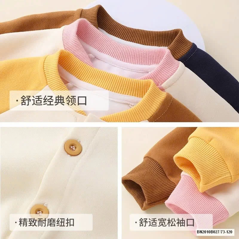 ÁO KHOÁC BOMBER NỈ BÔNG