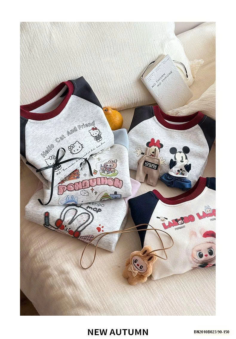 ÁO NỈ HOẠT HÌNH