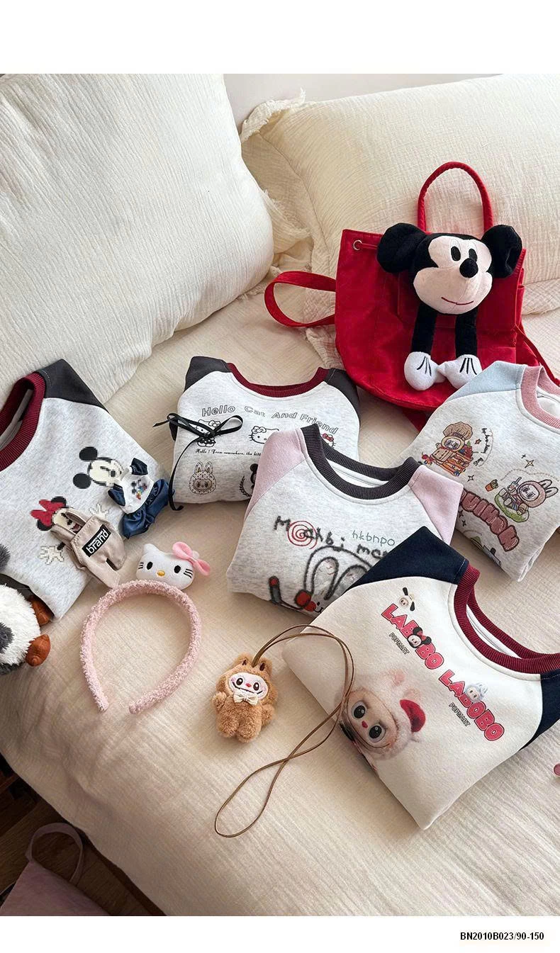 ÁO NỈ HOẠT HÌNH