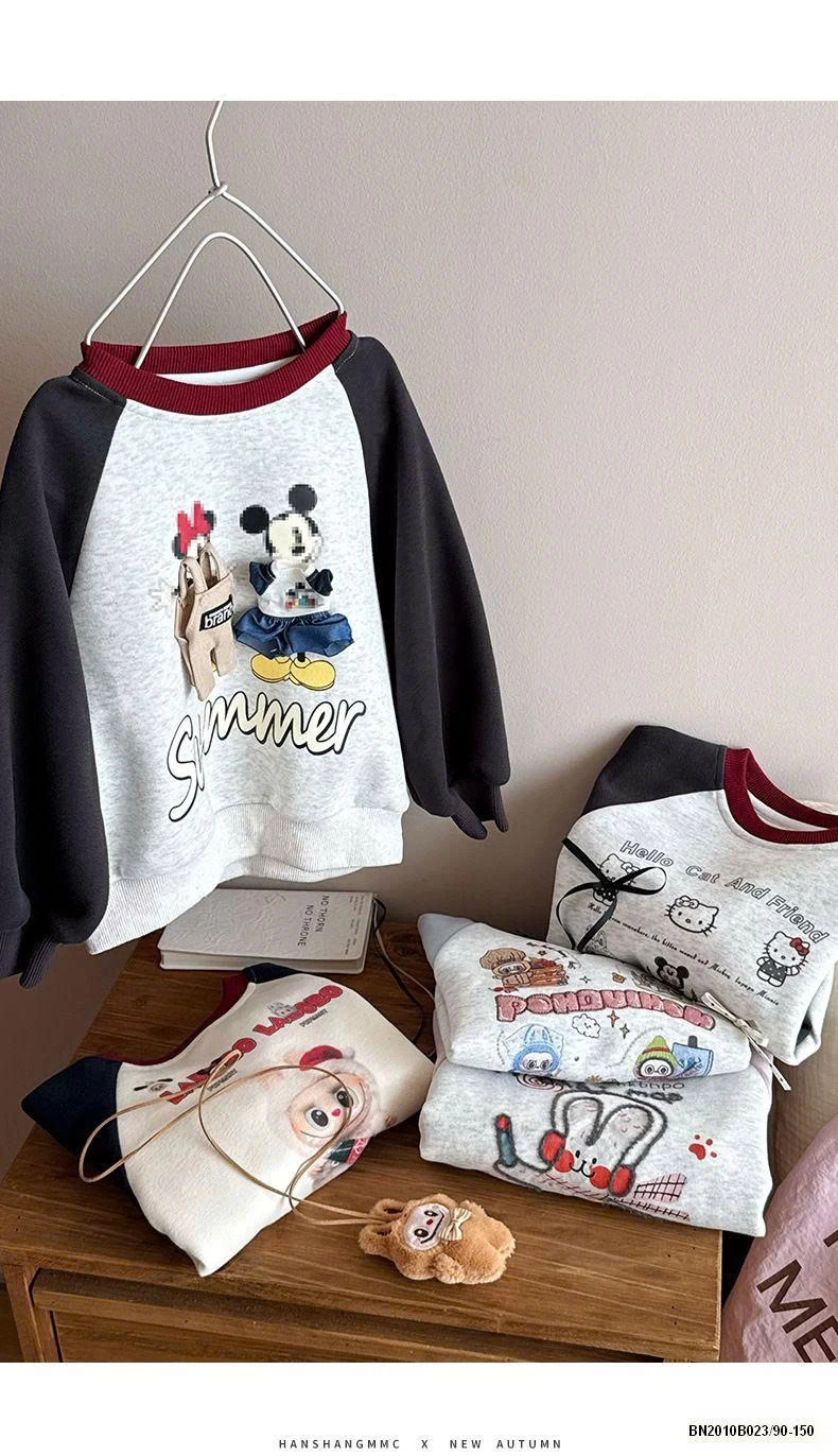 ÁO NỈ HOẠT HÌNH