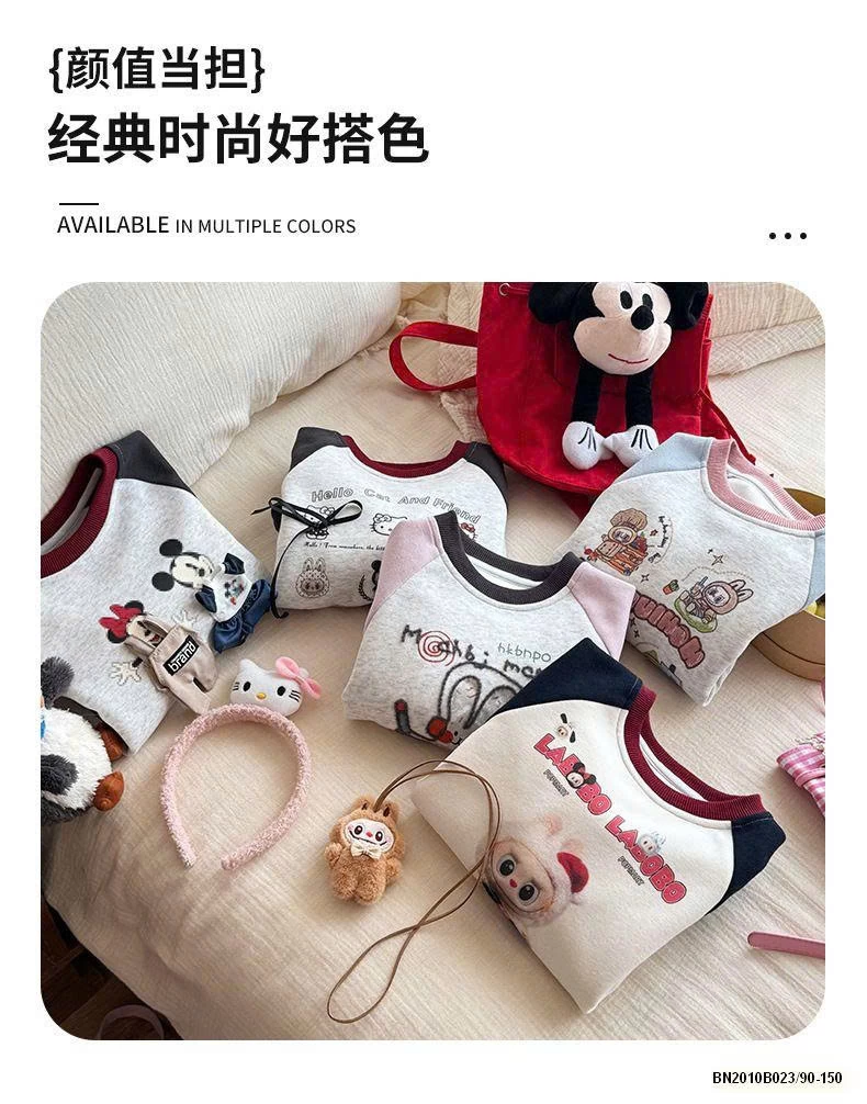 ÁO NỈ HOẠT HÌNH