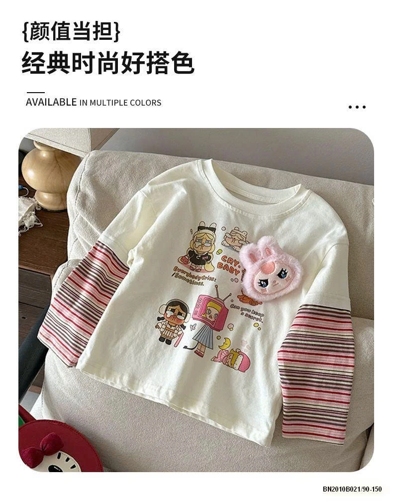 AO THUN LABUBU TAY NỐI