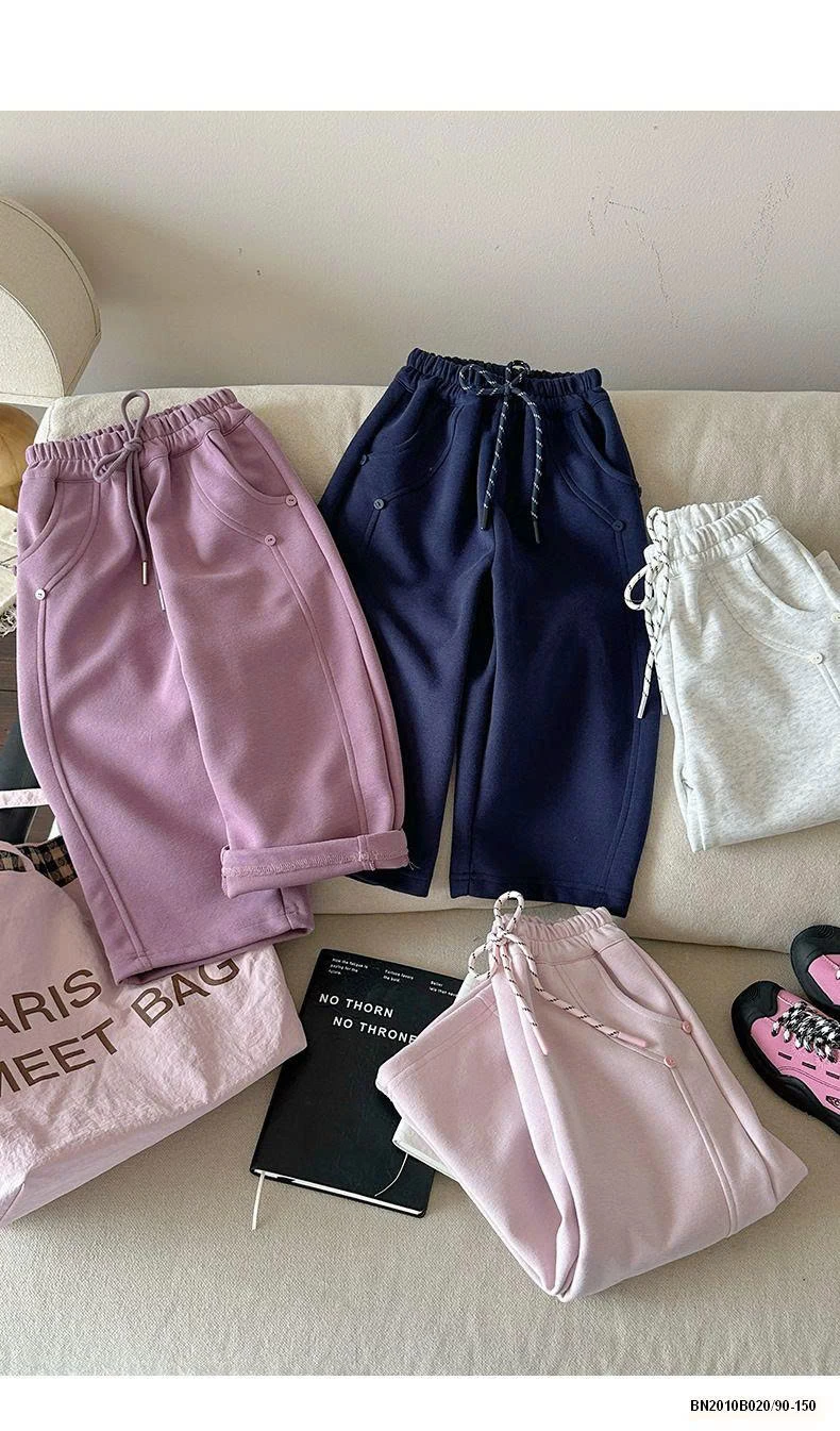 QUẦN NỈ DÁNG SUÔNG