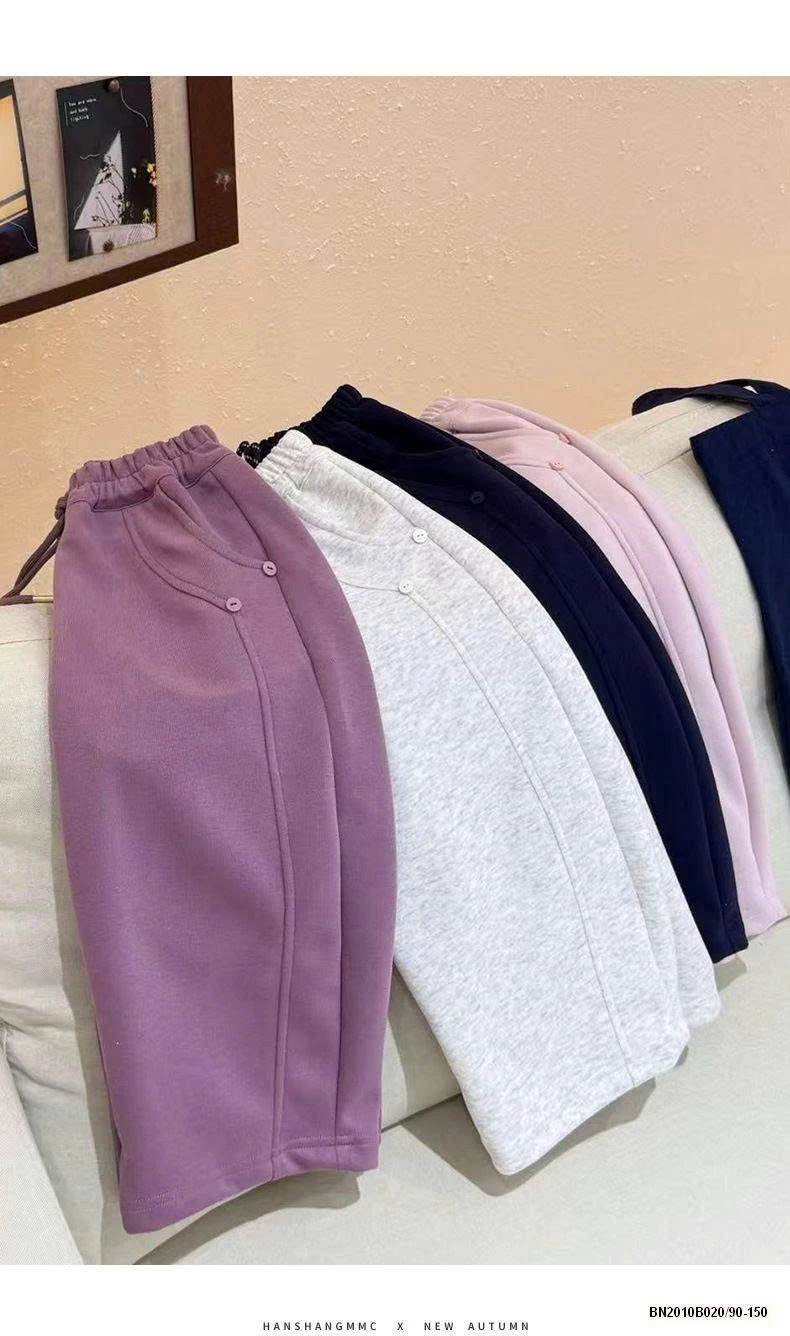 QUẦN NỈ DÁNG SUÔNG