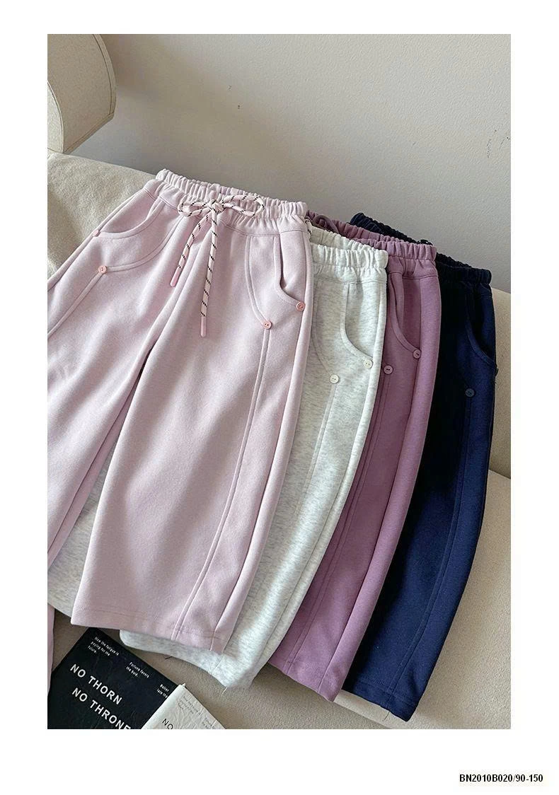 QUẦN NỈ DÁNG SUÔNG