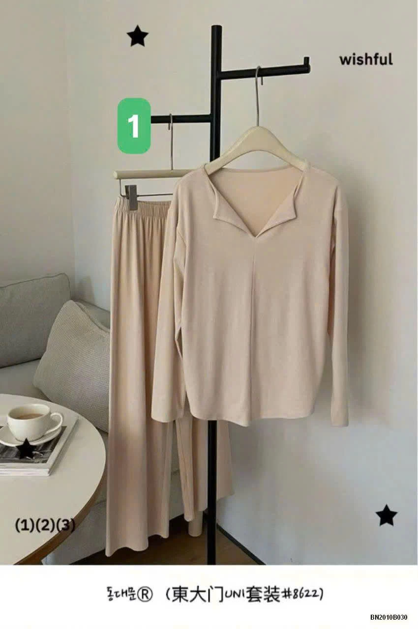 SET NỮ DÀI TAY MẶC NHÀ