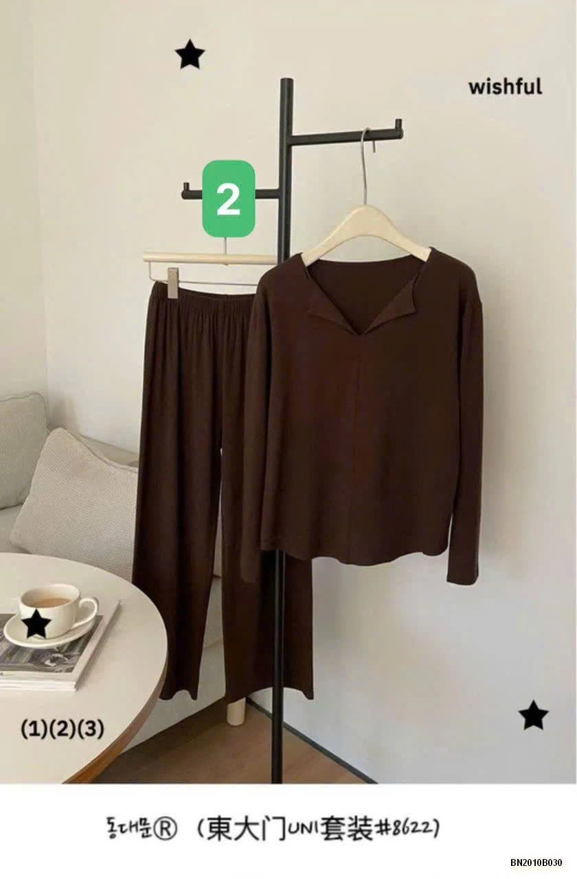 SET NỮ DÀI TAY MẶC NHÀ