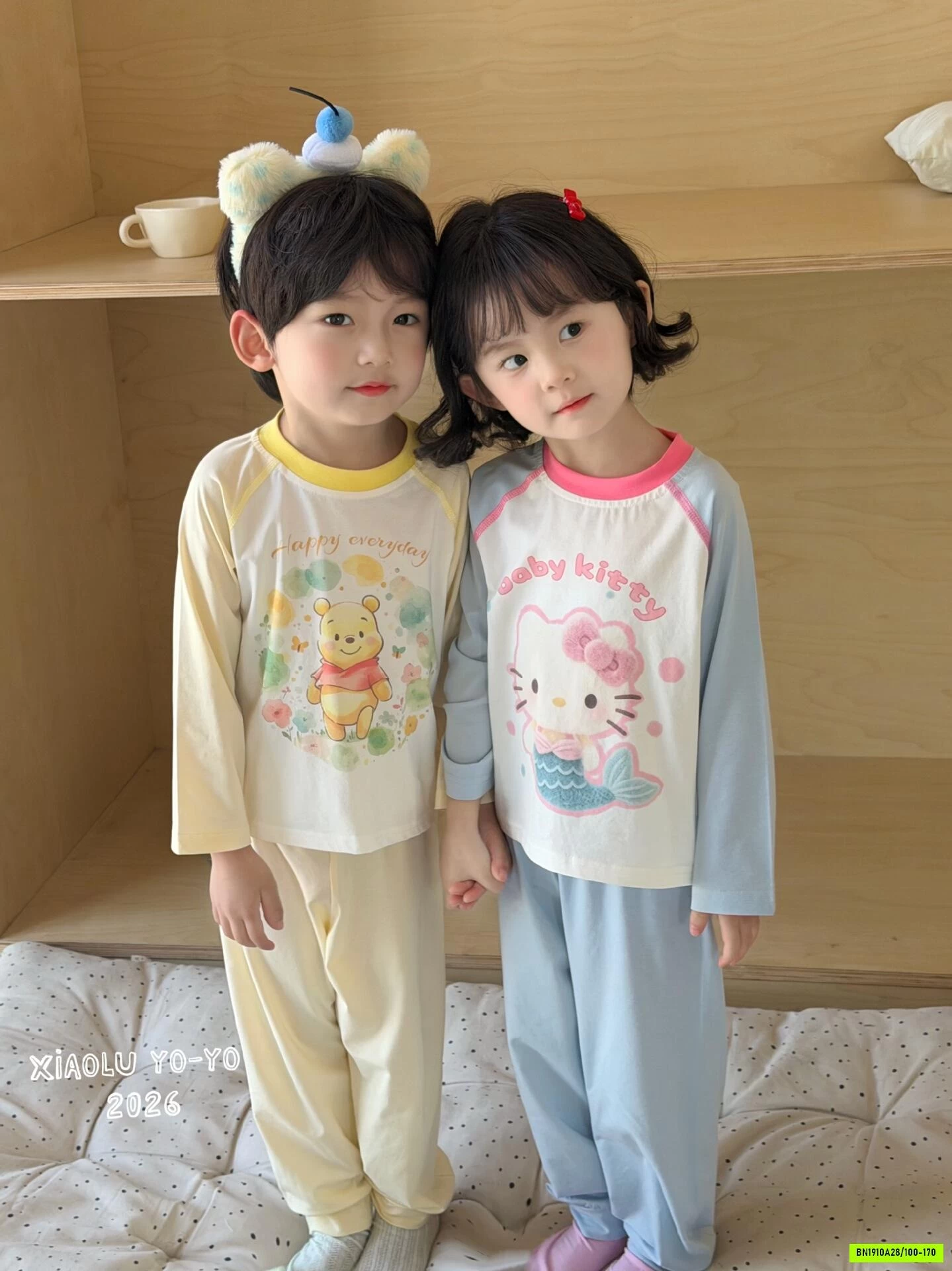BỘ COTTON HOMEWEAR DỄ THƯƠNG
