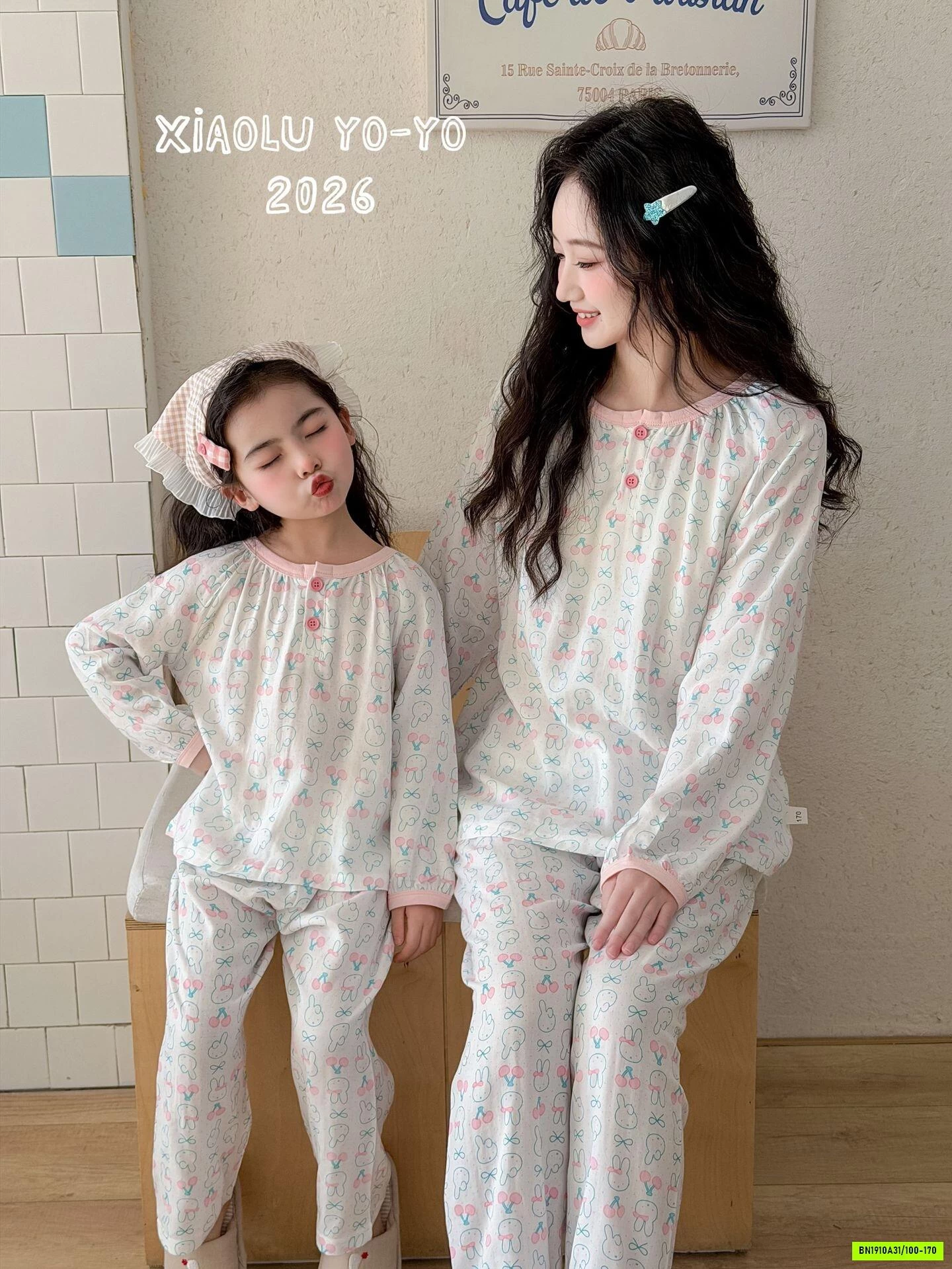 SÉT ĐŨI DÀI TAY HỌA TIẾT MẸ BÉ