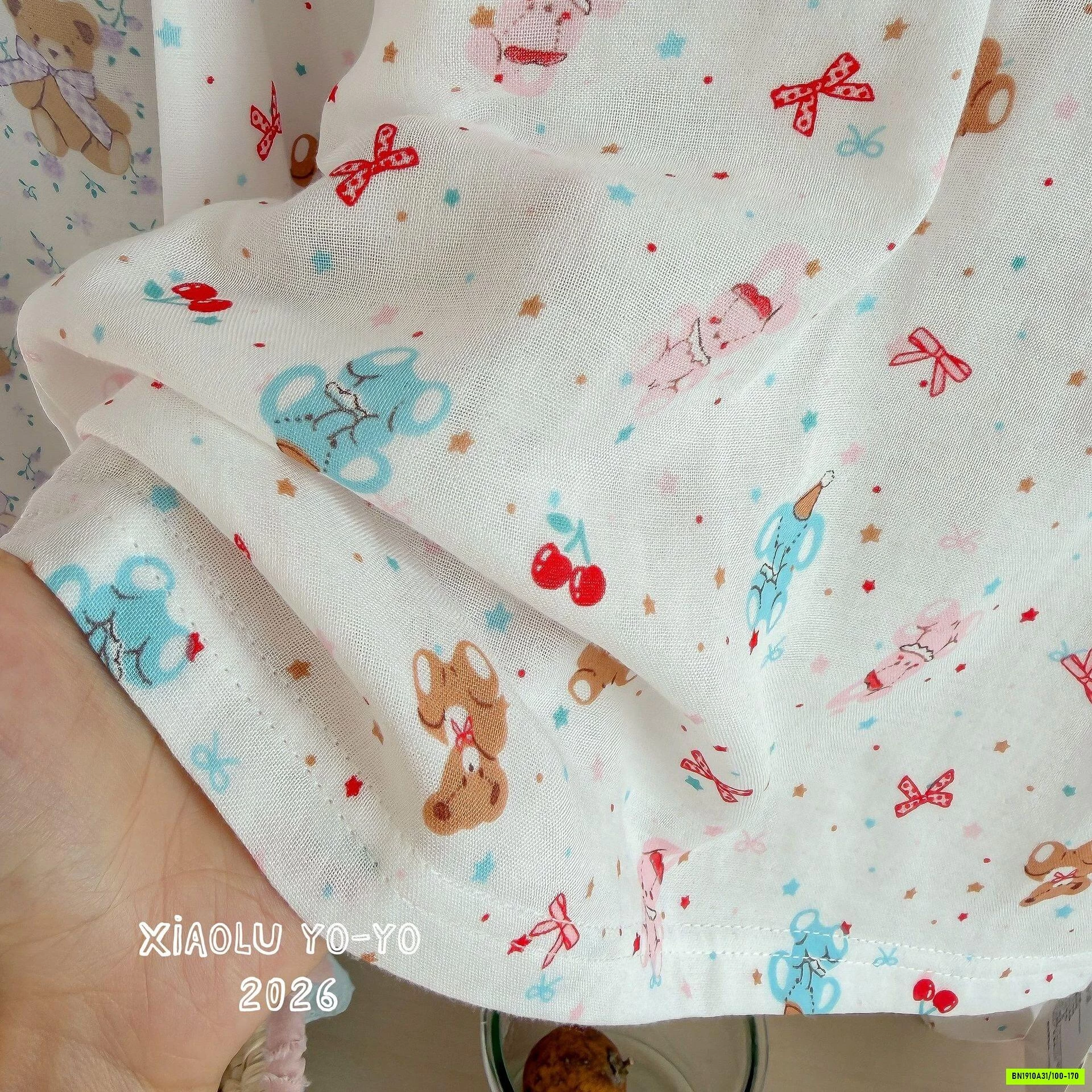 SÉT ĐŨI DÀI TAY HỌA TIẾT MẸ BÉ