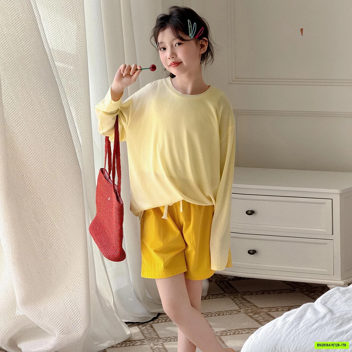 SÉT 3 MÓN SẮC MÀU BÉ GÁI