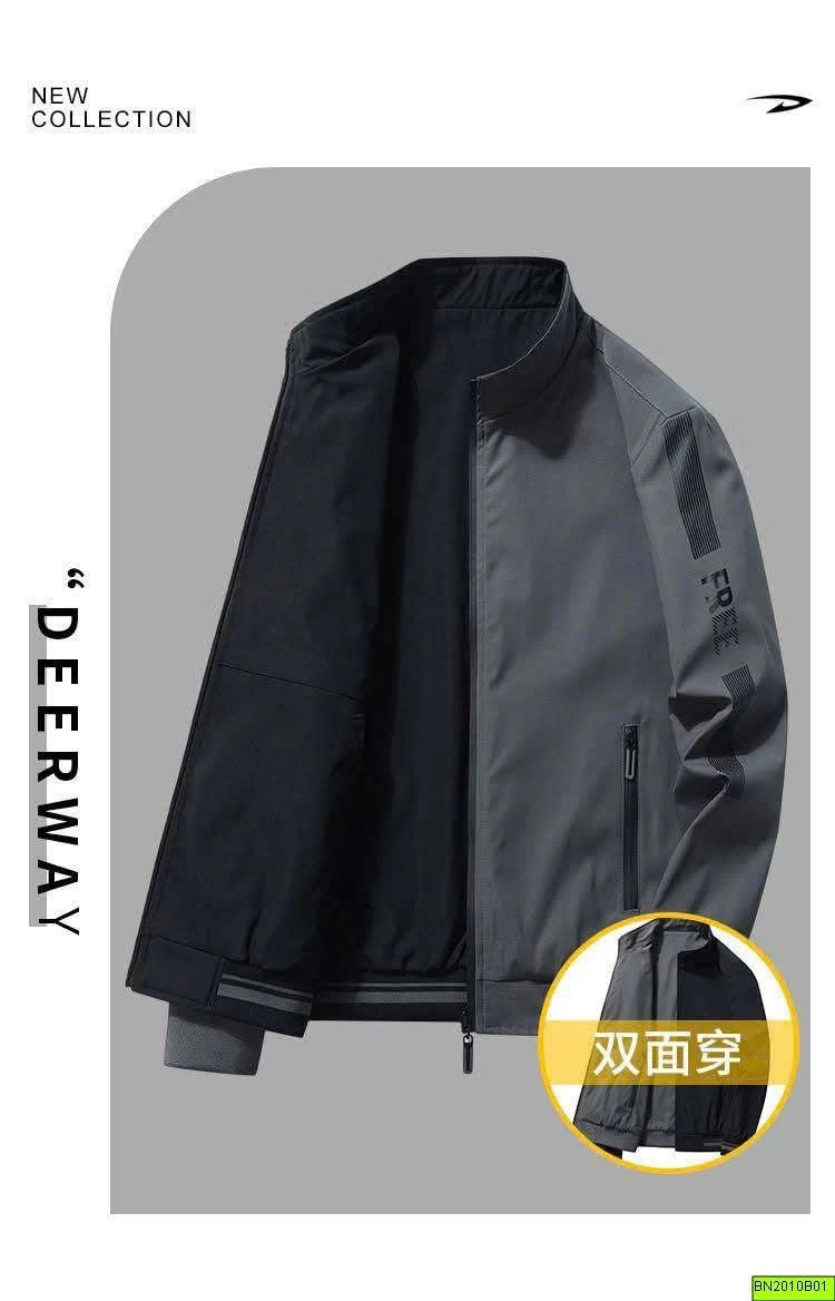 ÁO KHOÁC GIÓ NAM 2 MẶT NỘI ĐỊA