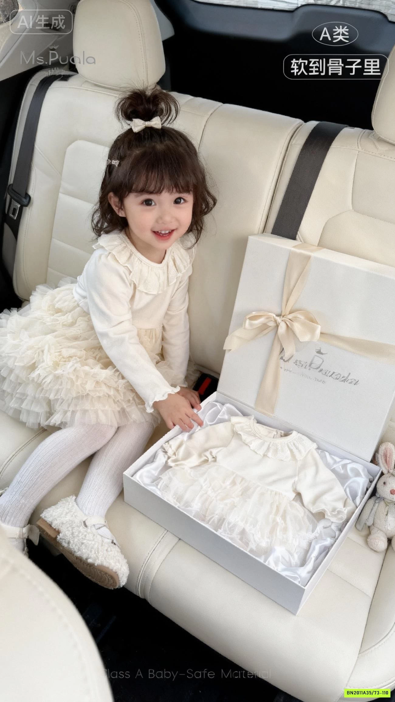 ĐẦM TUTU CỔ REN SZ NHÍ