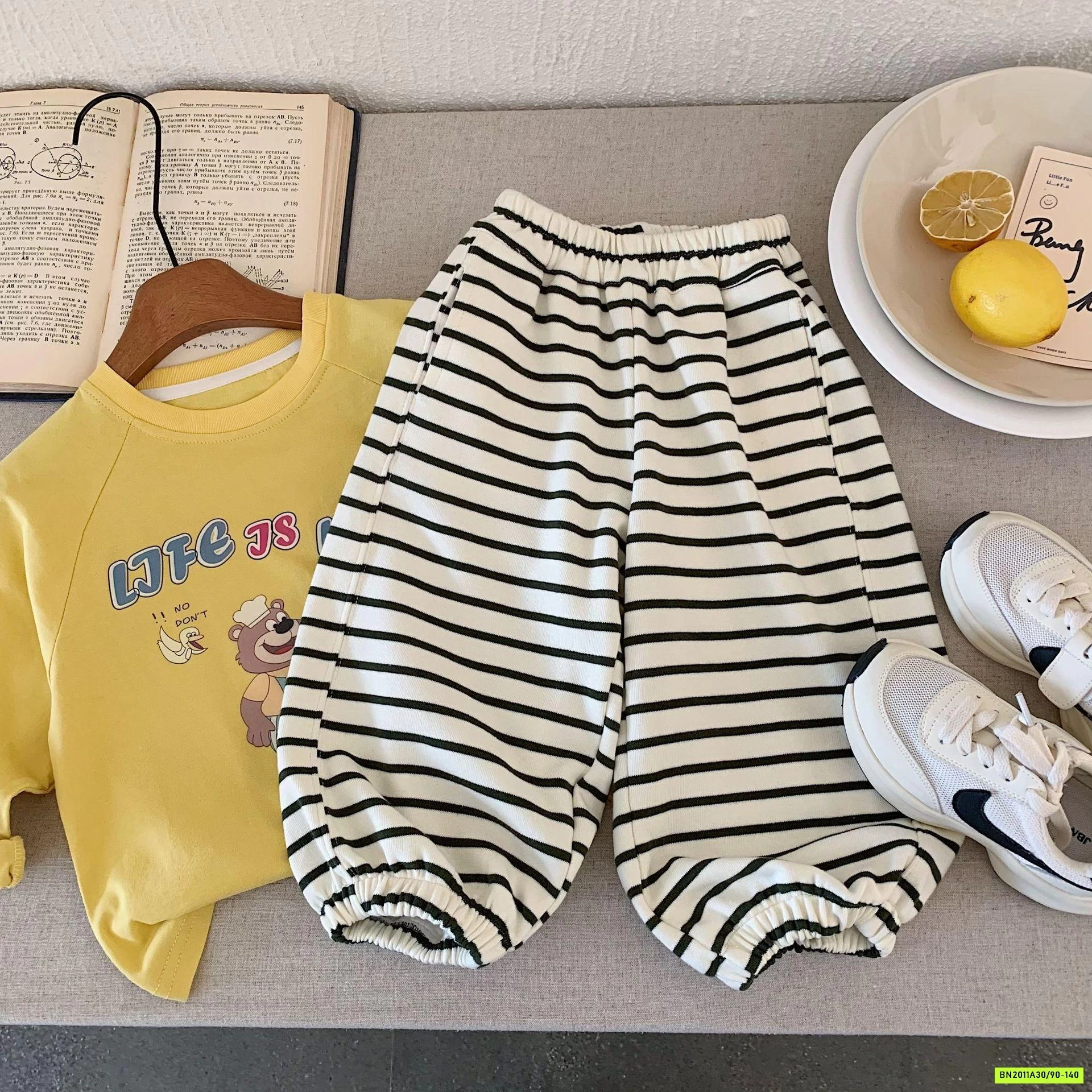 QUẦN BOM KẺ BASIC