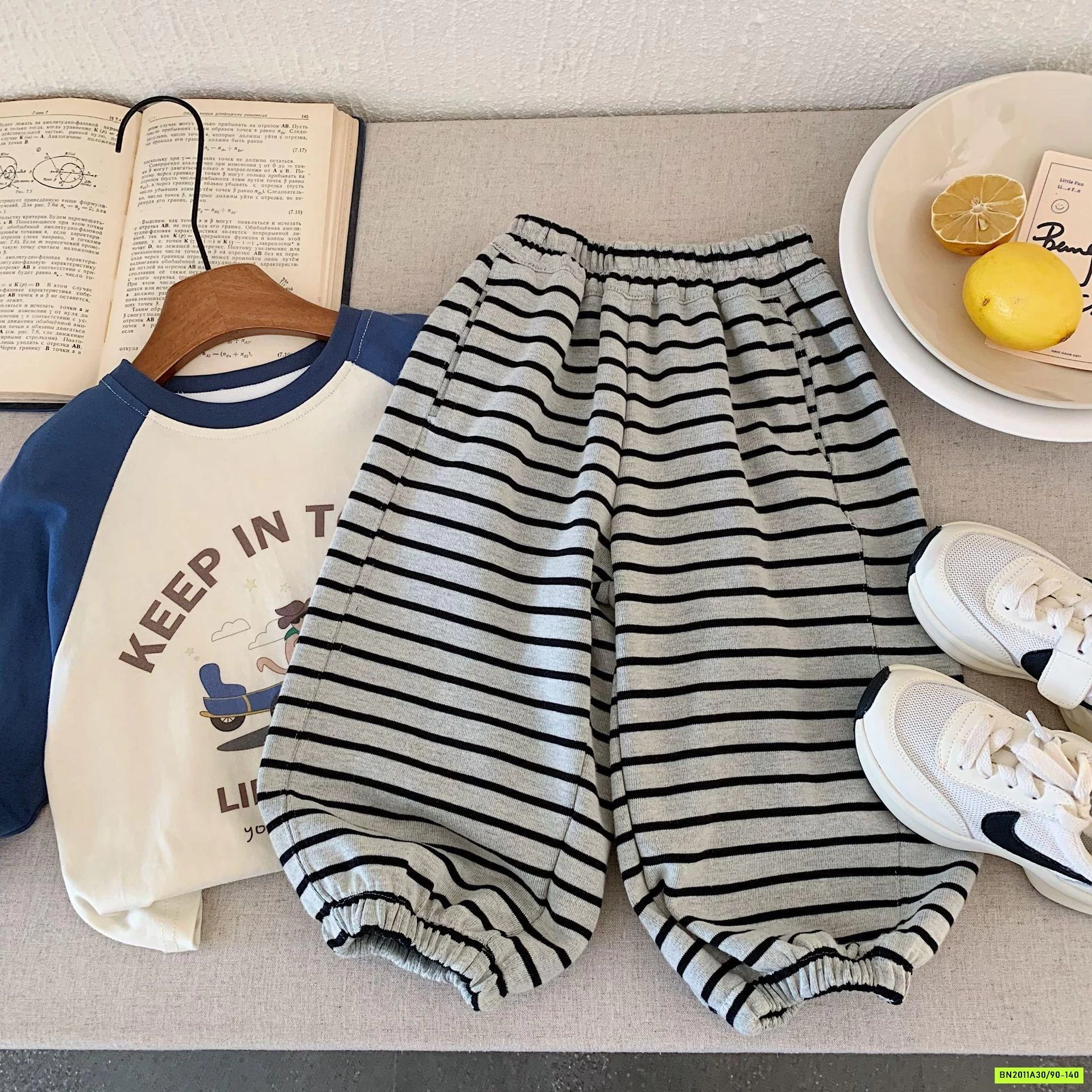 QUẦN BOM KẺ BASIC