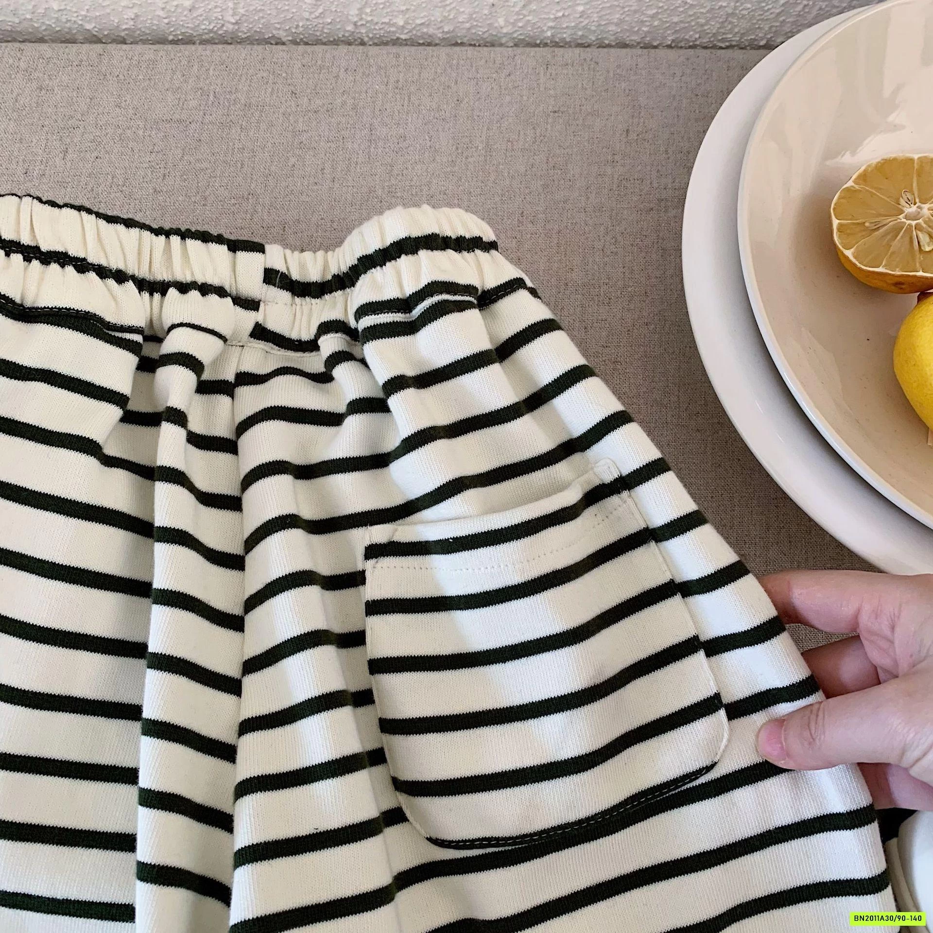 QUẦN BOM KẺ BASIC