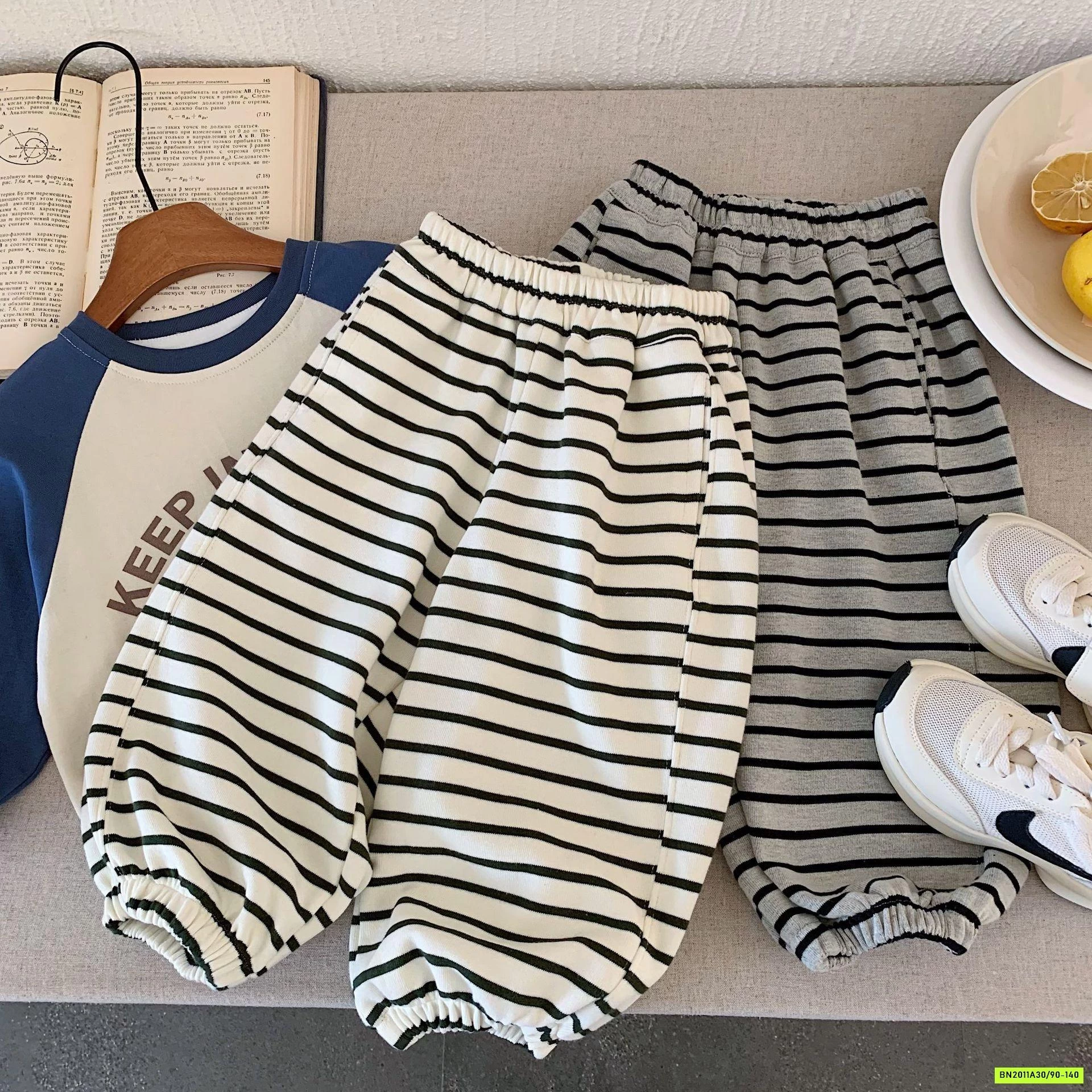 QUẦN BOM KẺ BASIC