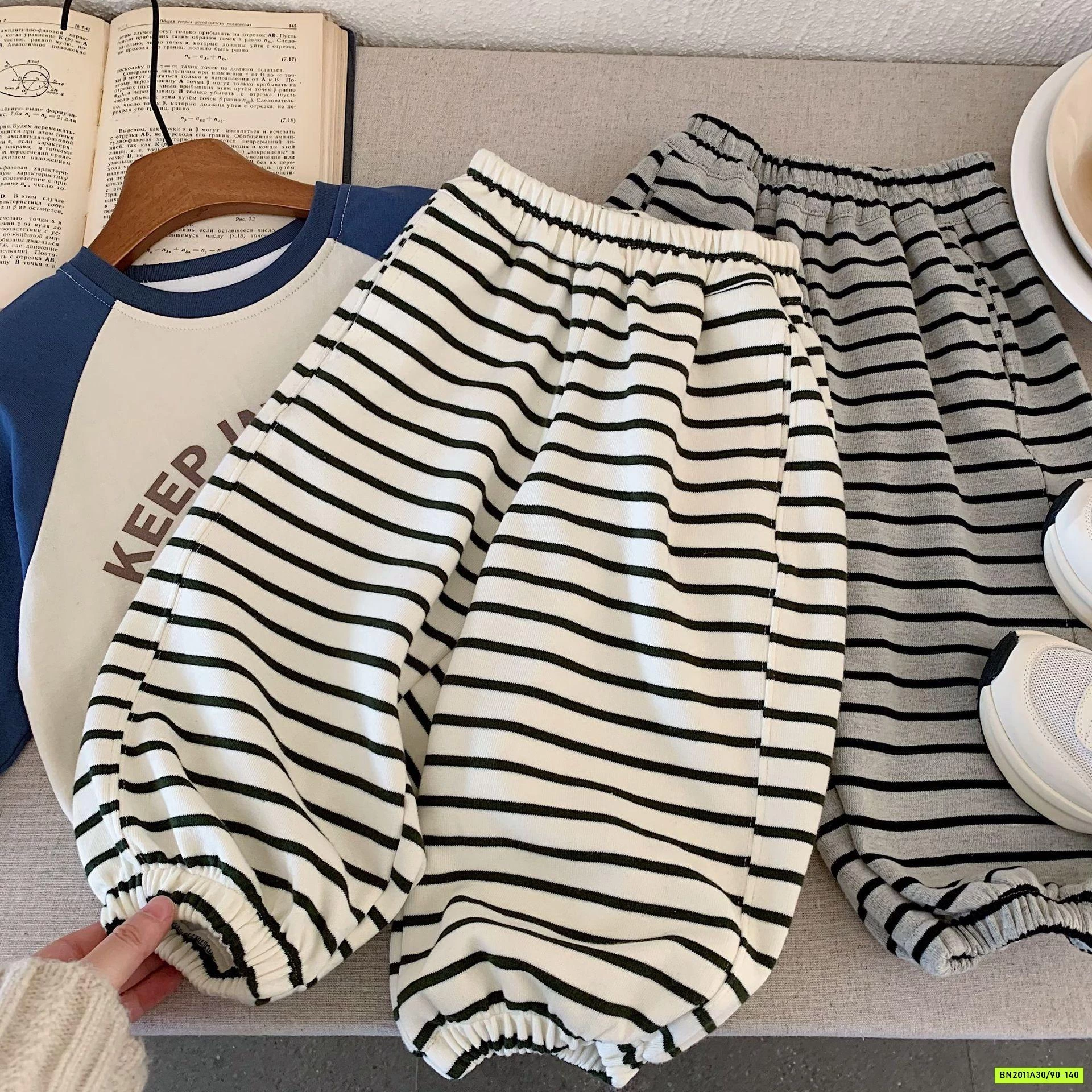 QUẦN BOM KẺ BASIC