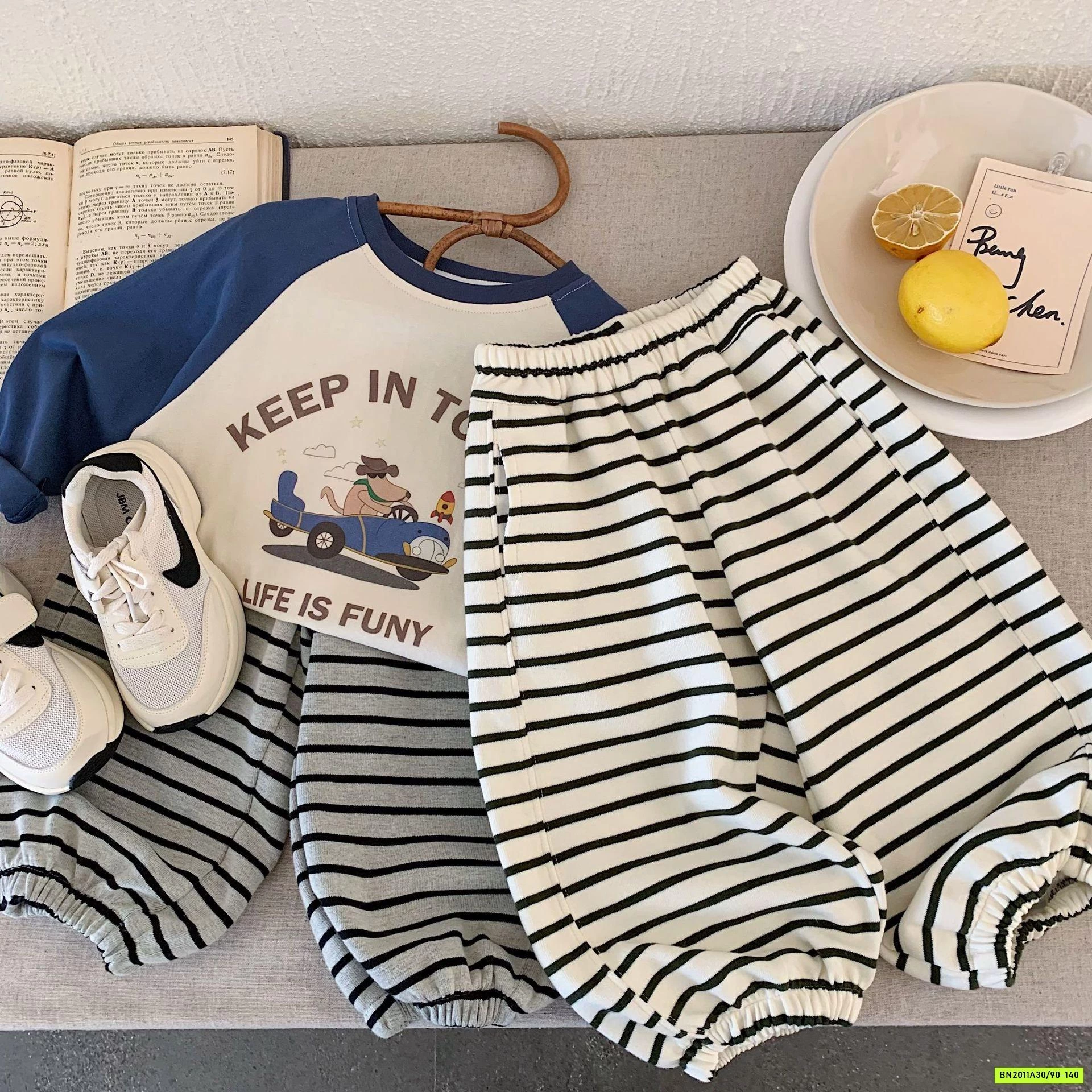 QUẦN BOM KẺ BASIC