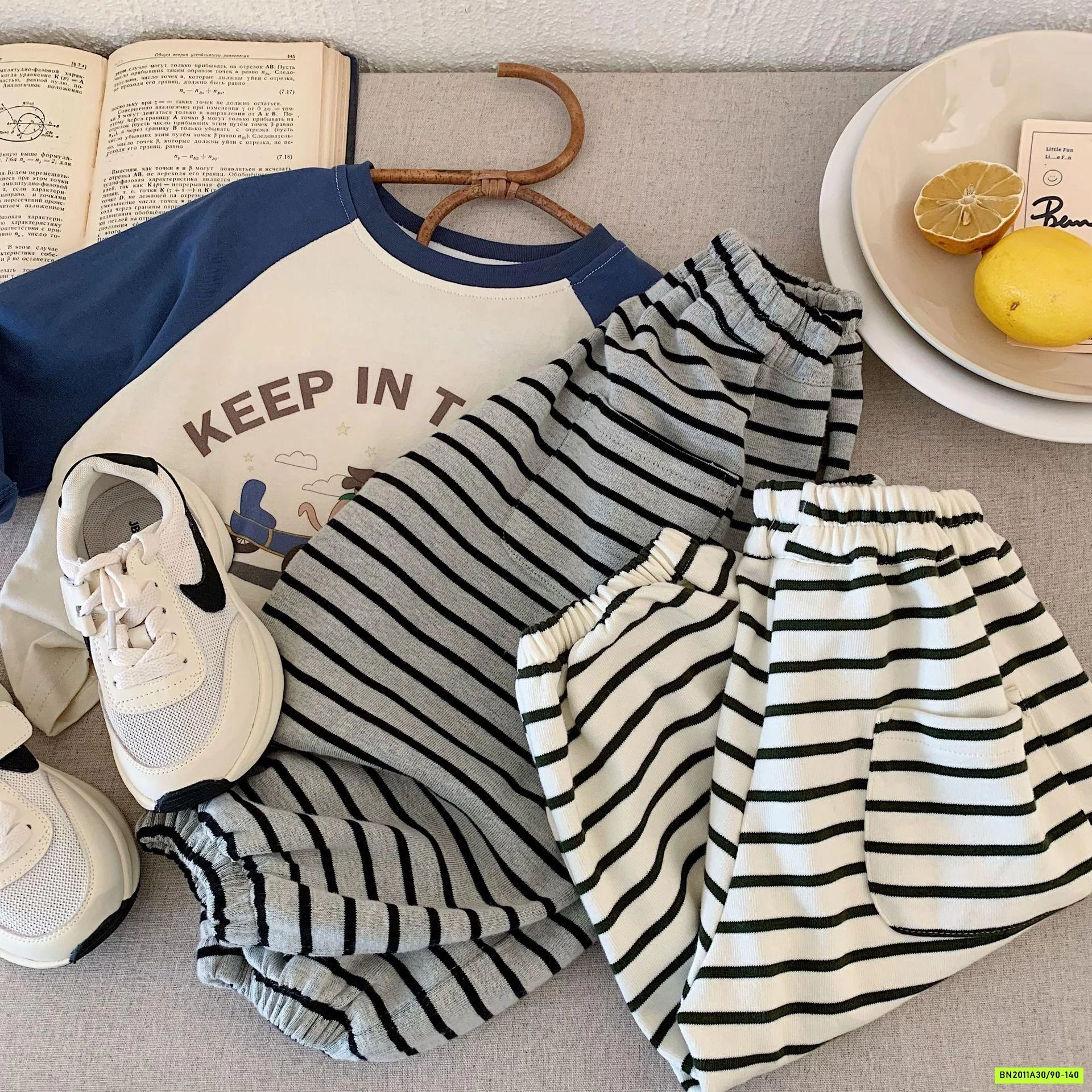 QUẦN BOM KẺ BASIC