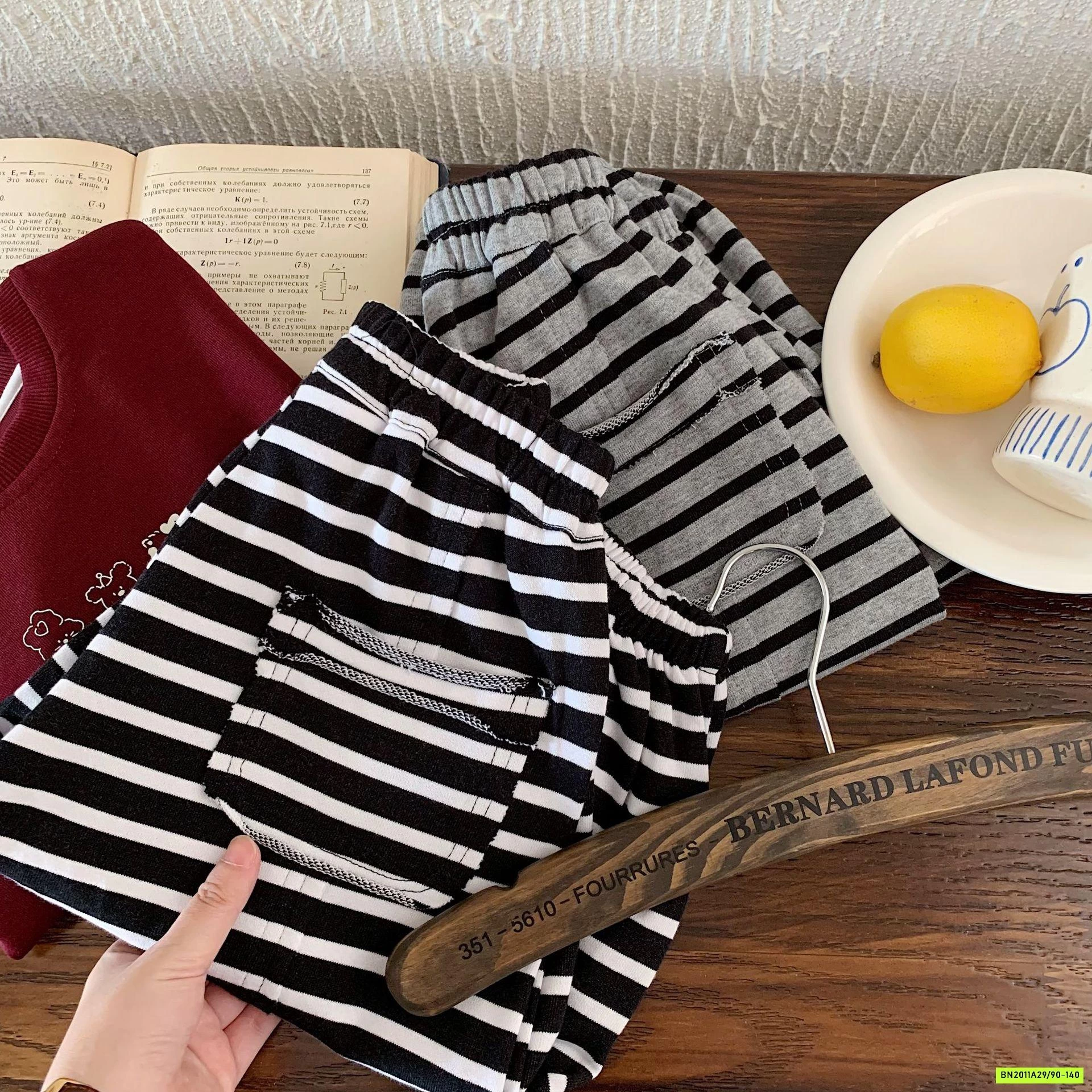 QUẦN COTTON BOM KẺ