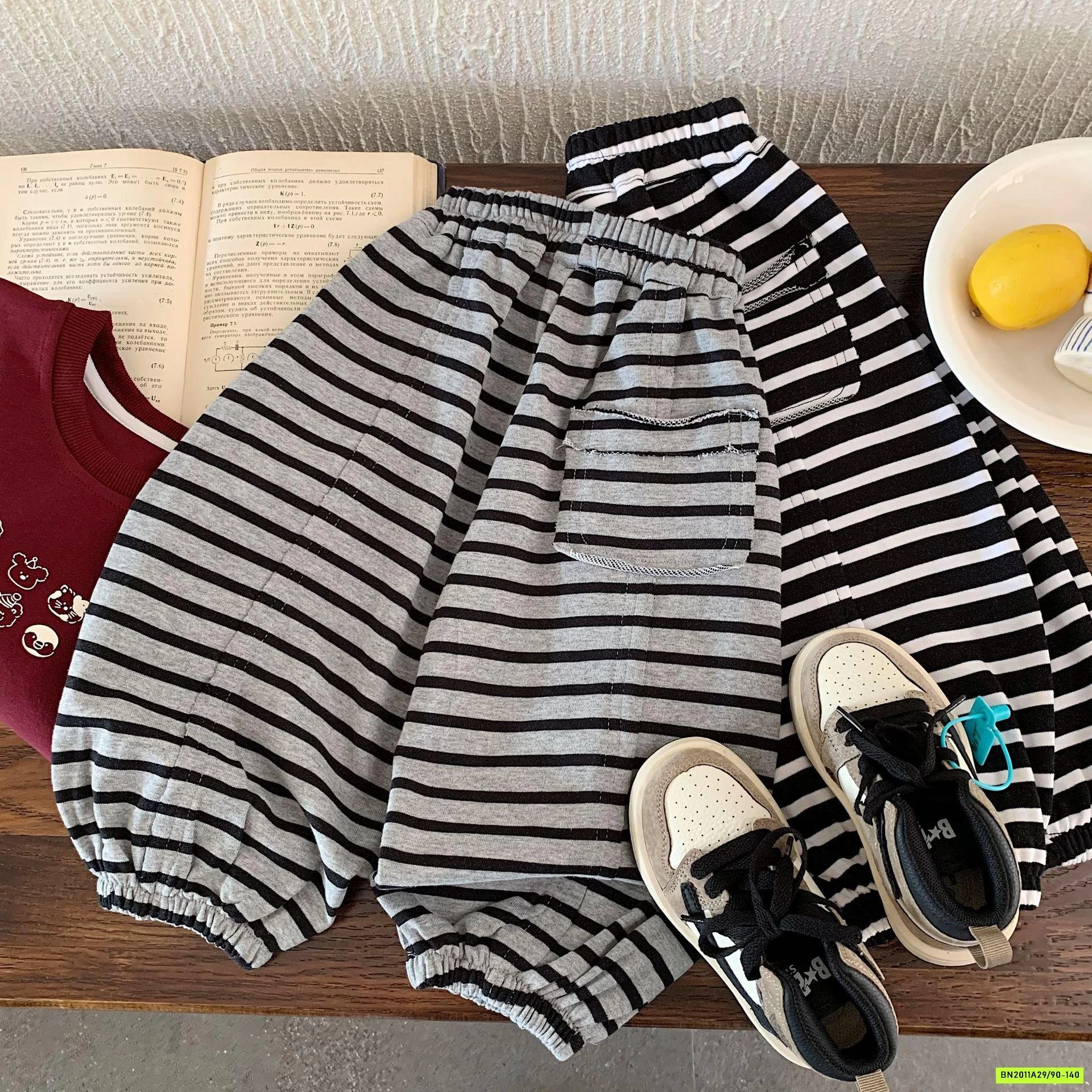 QUẦN COTTON BOM KẺ