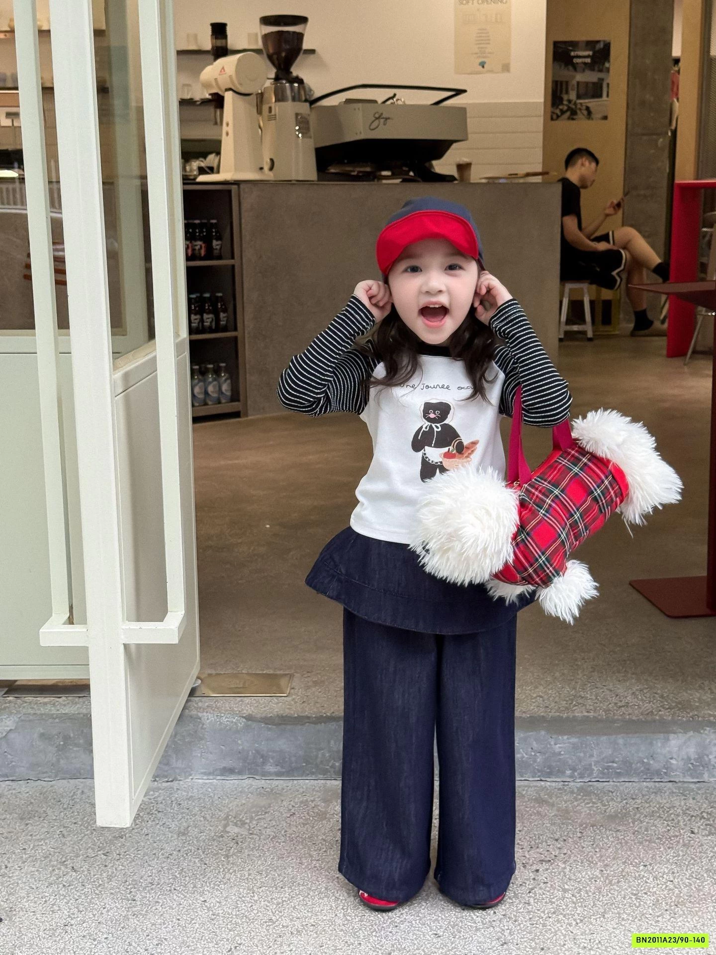 ÁO MICKEY PHỐI MÀU MIX DENIM SUÔNG