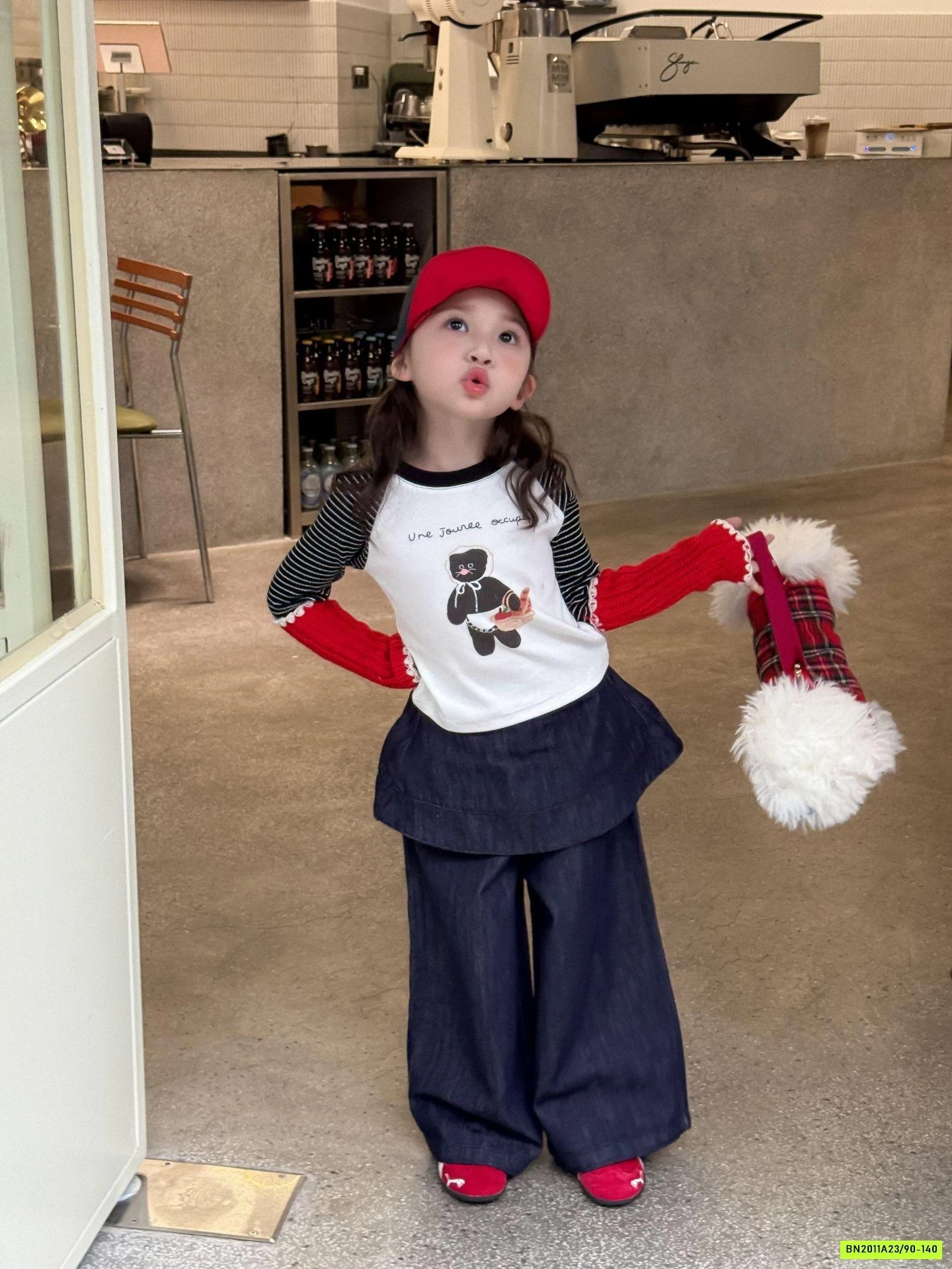 ÁO MICKEY PHỐI MÀU MIX DENIM SUÔNG