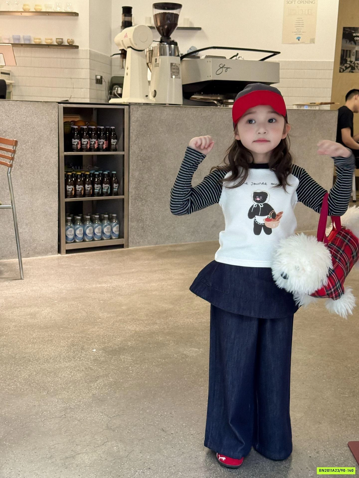 ÁO MICKEY PHỐI MÀU MIX DENIM SUÔNG