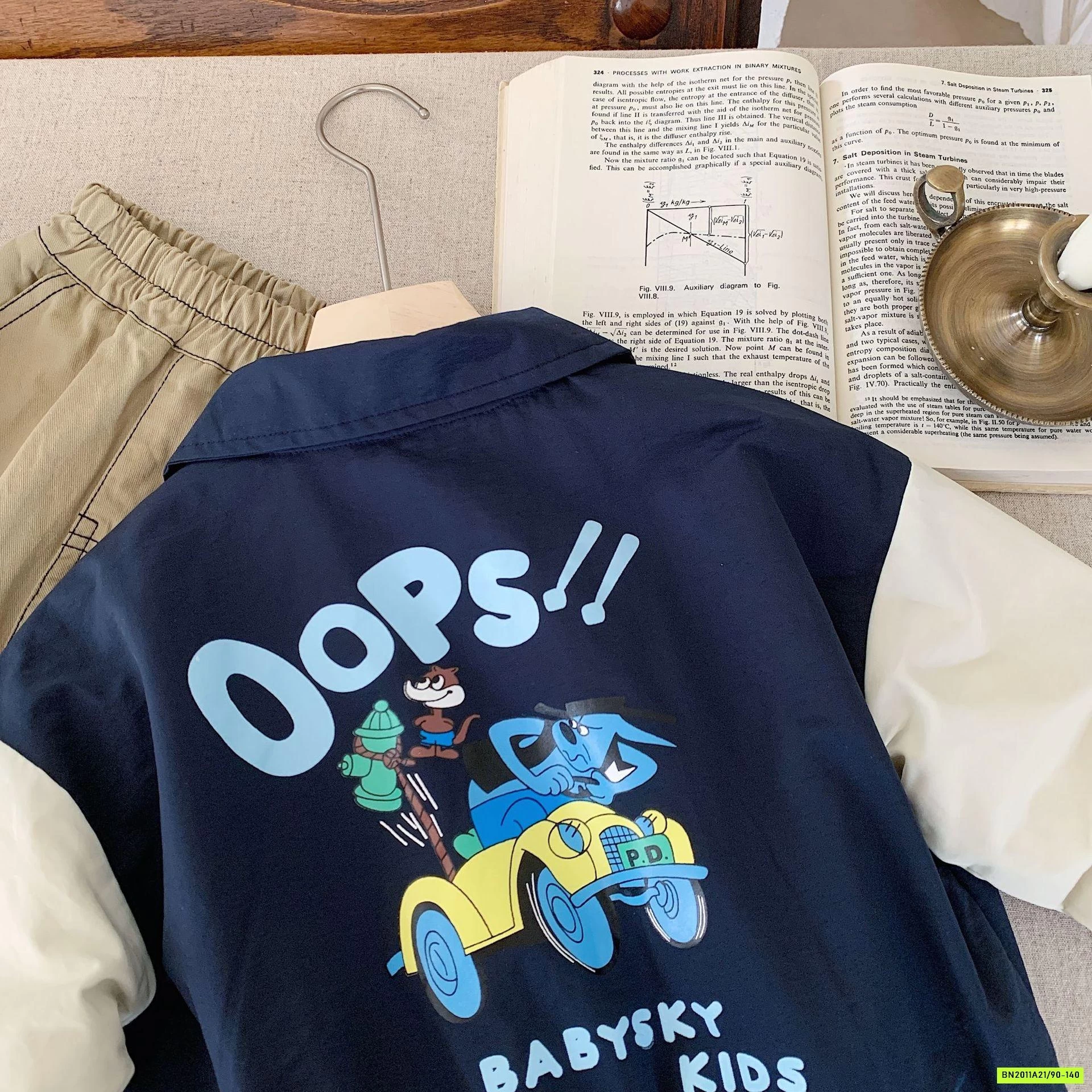 BOMBER GIÓ PHỐI MÀU TAY