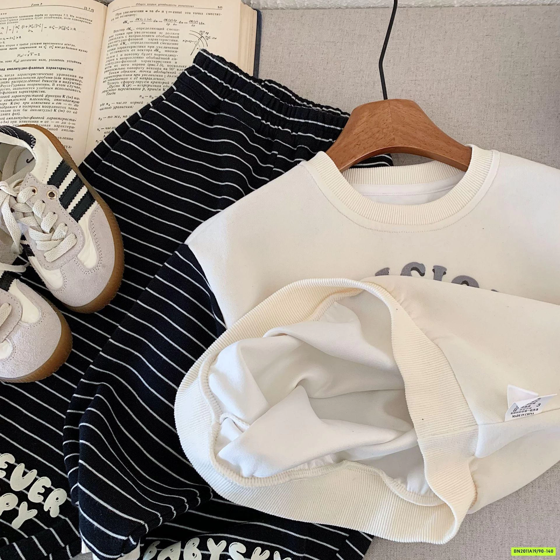 BỘ NỈ THỎ PHỐI KẺ