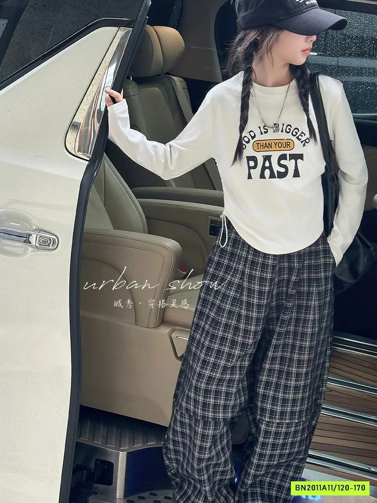 CROPTOP DÀI TAY MIX BAGGY CARO SZ ĐẠI