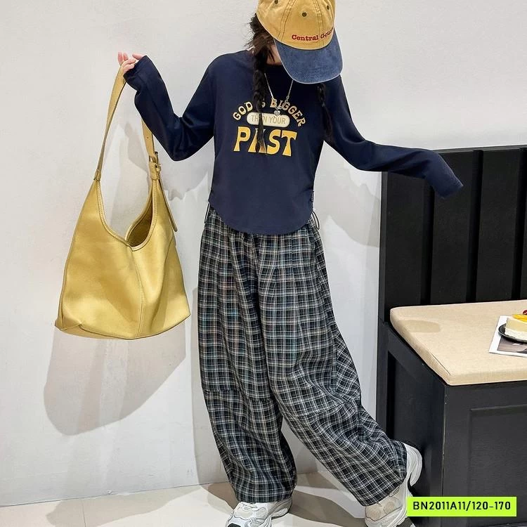 CROPTOP DÀI TAY MIX BAGGY CARO SZ ĐẠI