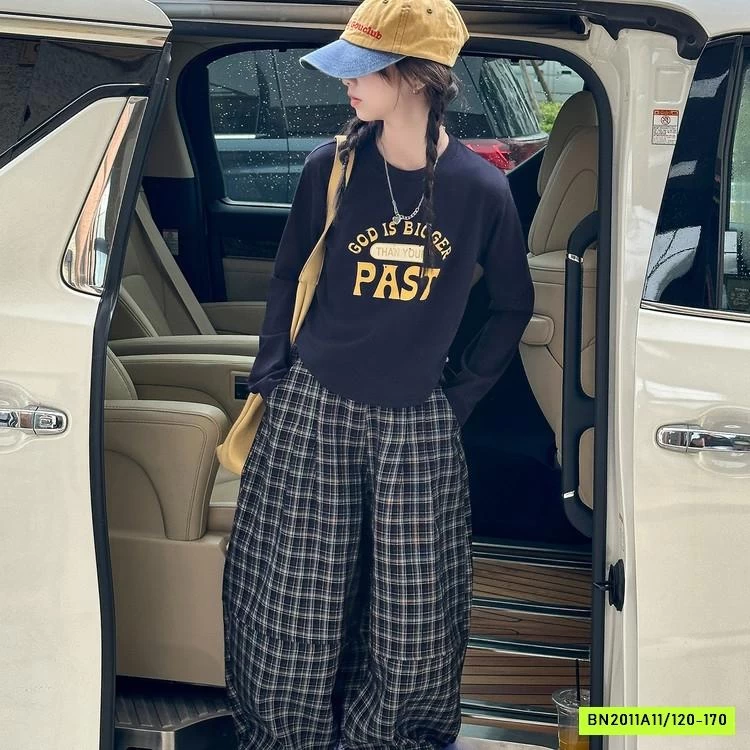 CROPTOP DÀI TAY MIX BAGGY CARO SZ ĐẠI