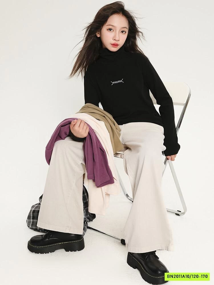 ÁO GIỮ NHIỆT CỔ LỌ BÉ GÁI SZ ĐẠI