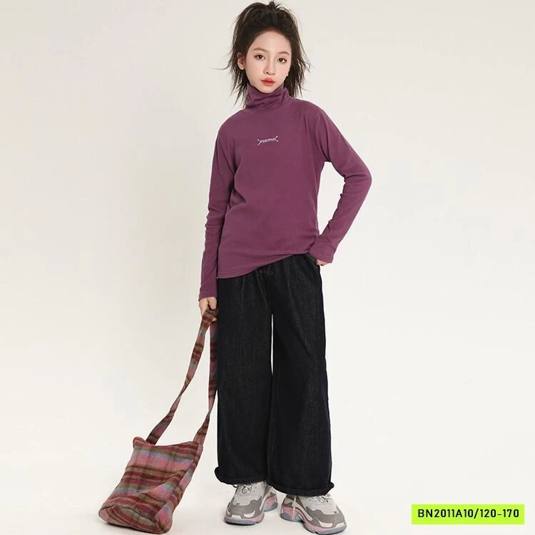 ÁO GIỮ NHIỆT CỔ LỌ BÉ GÁI SZ ĐẠI