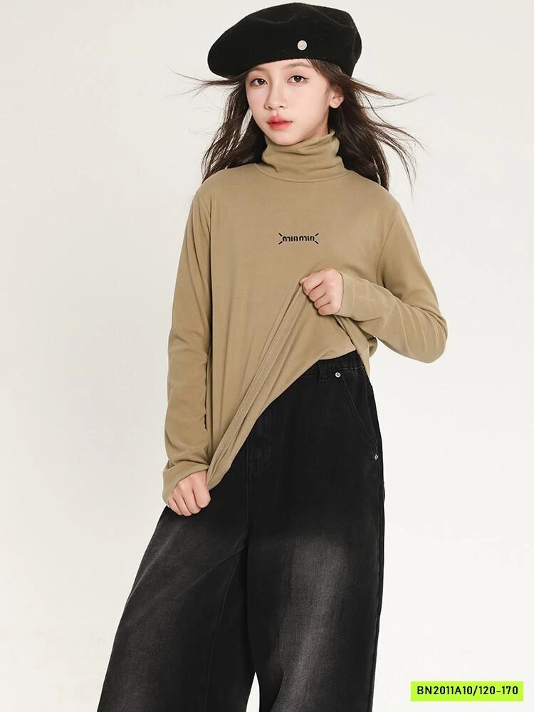 ÁO GIỮ NHIỆT CỔ LỌ BÉ GÁI SZ ĐẠI