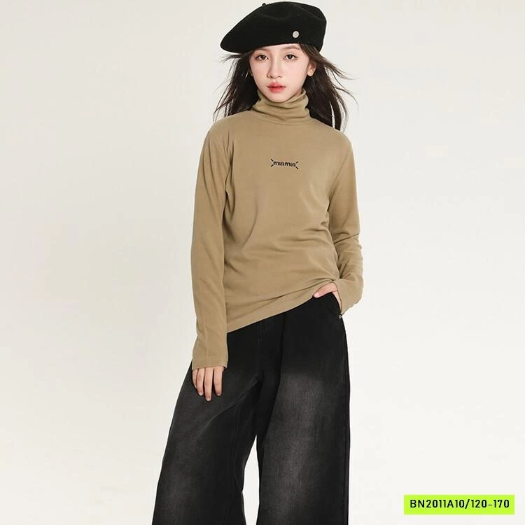 ÁO GIỮ NHIỆT CỔ LỌ BÉ GÁI SZ ĐẠI