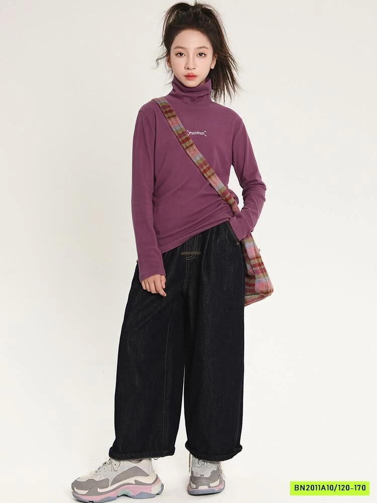 ÁO GIỮ NHIỆT CỔ LỌ BÉ GÁI SZ ĐẠI