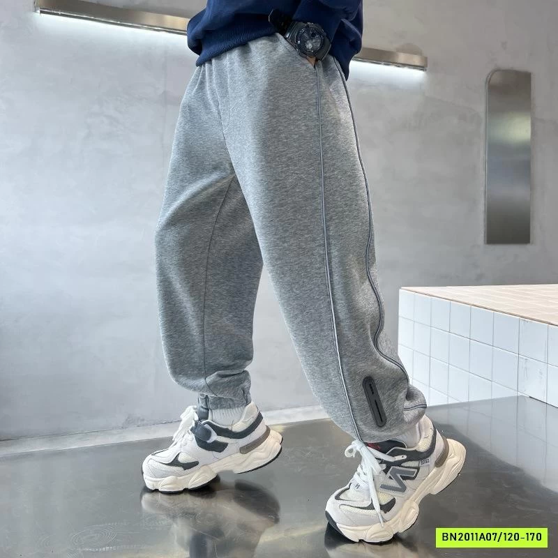 QUẦN NỈ BO GẤU SỌC BÊN