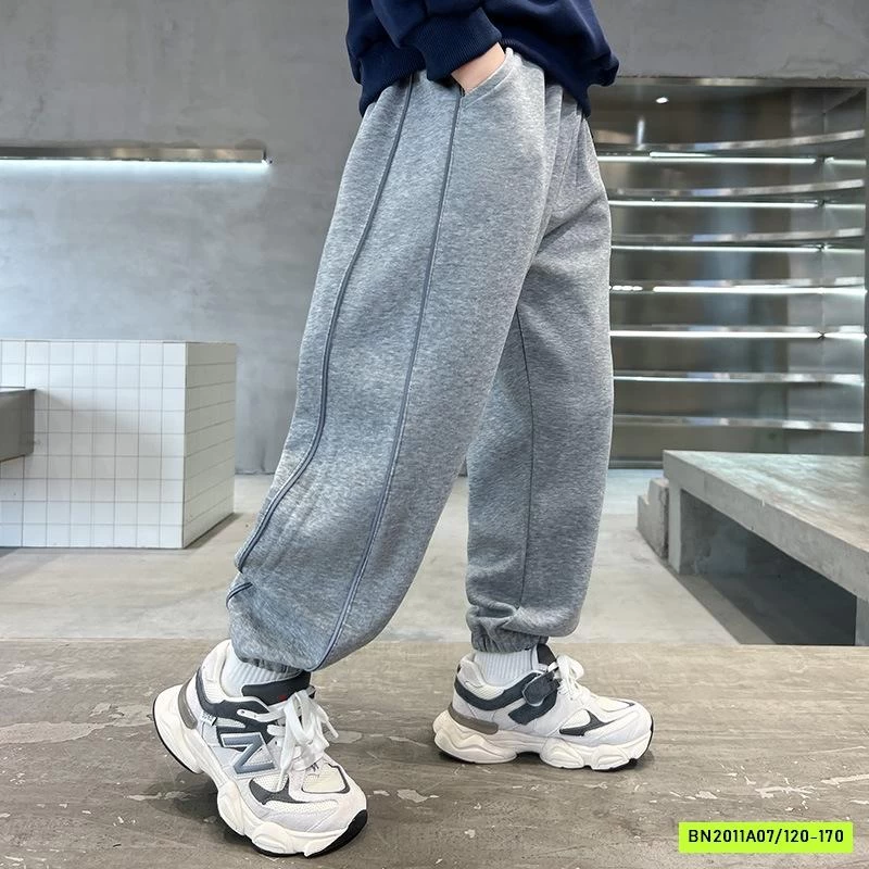 QUẦN NỈ BO GẤU SỌC BÊN