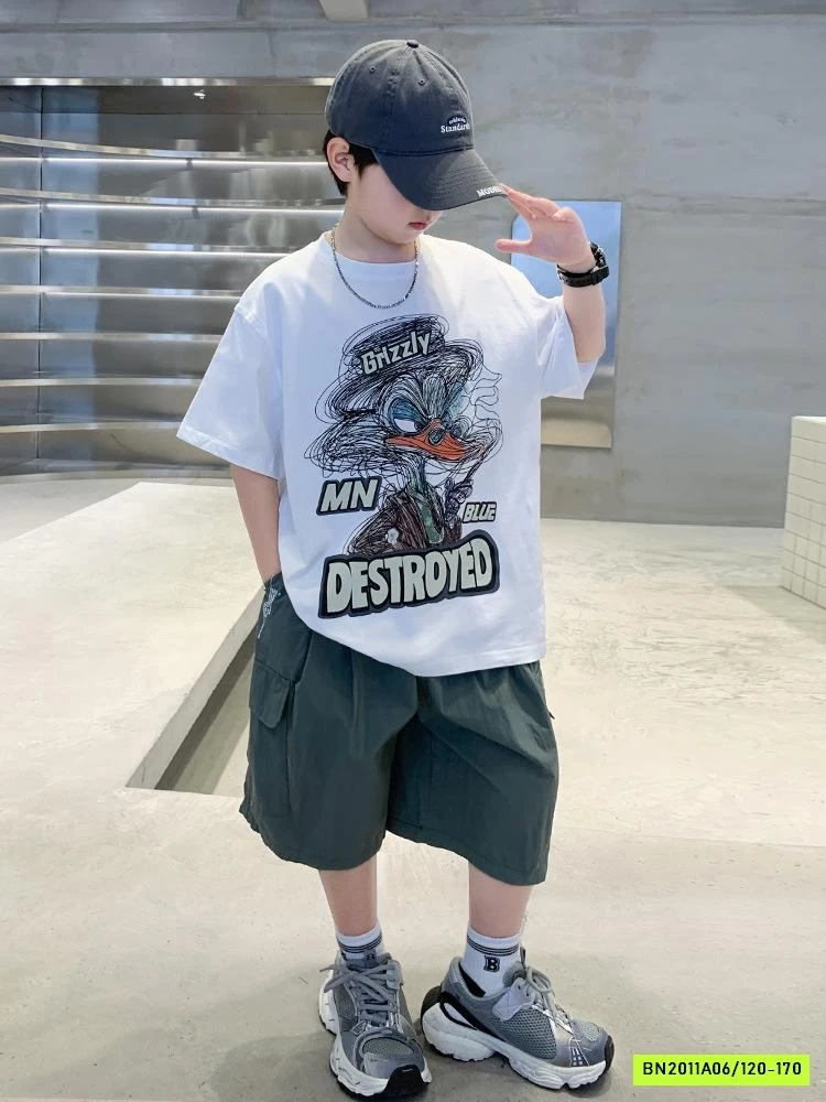 ÁO THUN VỊT MIX SHORT GIÓ SZ ĐẠI