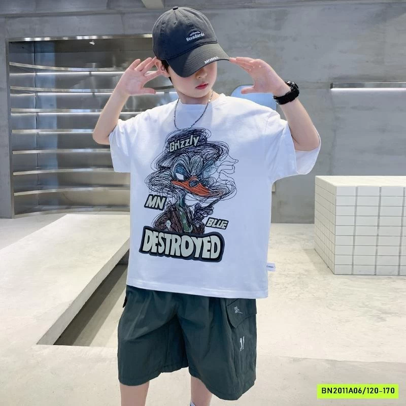 ÁO THUN VỊT MIX SHORT GIÓ SZ ĐẠI