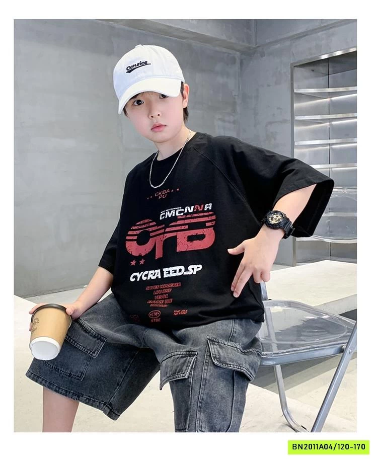 ÁO THUN CHỮ MIX SHORT TÚI HỘP SZ ĐẠI