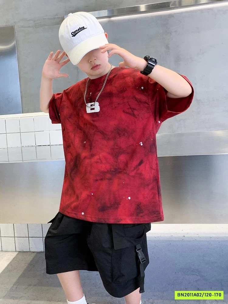 ÁO ĐỎ MIX SHORT TÚI HỘP SZ ĐẠI