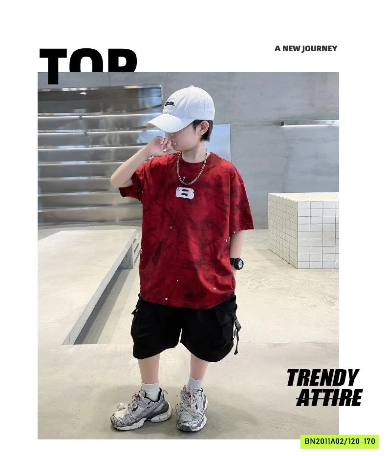 ÁO ĐỎ MIX SHORT TÚI HỘP SZ ĐẠI