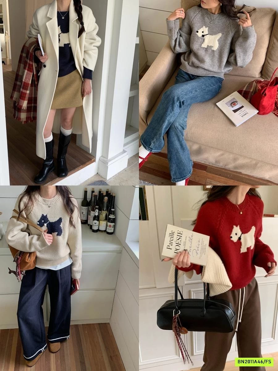 ÁO LEN CÚN XUẤT HÀN TH MORNING